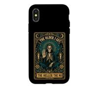 The Older I Get The Heller The No Tarot Skeleton Case for iPhone X/XS