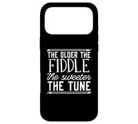 The Older The Fiddle Violin Player Musical Instrument Violin Case for iPhone 17 Pro Max