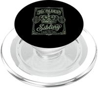 The Oldest Sibling I Make The Rules Vintage Crest PopSockets PopGrip for MagSafe