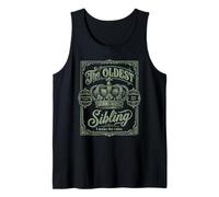 The Oldest Sibling I Make The Rules Vintage Crest Tank Top