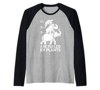 The Oldest The Strongest The Largest are Fueled by Plants Raglan Baseball Tee