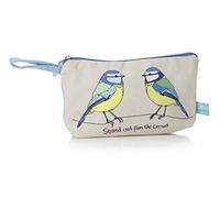 The Olive House® Womens British Birds Blue Tits Ladies Make Up Bag