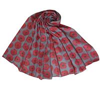 The Olive House® Womens Poppy Scarf Grey