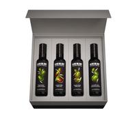 The Olive Oil Guy Sommelier’s Selection Olive Oil Extra Virgin, Single Origin, Cold Pressed High Polyphenol EVOO, 250ml (Tasting Box of 4 - Olive Oil Varieties)