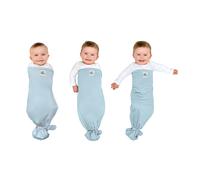 The Ollie Swaddle: Reduces Moro Reflex, Moisture-Wicking Sky Fabric, Snug Fit for Better Sleep - TY-KY0K-3PSL