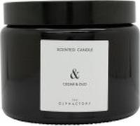 Vela Aromática Tarro 360 G (60 Horas) / Jar Scented Candle 360 g (60 Hours) Cedar Oud