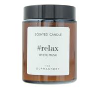 The Olphactory Relax White Musk Scented Candle 135g
