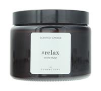 The Olphactory Relax White Musk Scented Candle 360g