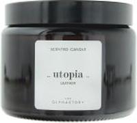 The Olphactory Utopia Leather Scented Candle 360g