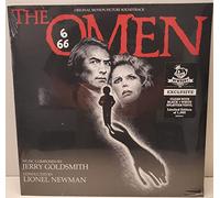 The Omen Soundtrack Exclusive Clear Black+ White Splatter Limited Edition