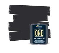 THE ONE All-In-One Paint & Primer - Charcoal Matte, 1 L | Multi-Surface 1 Coat Formula | Easy Indoor & Outdoor Decorating for Home & Garden Walls, Floors & Furniture | Durable, Water-Based & Low VOC