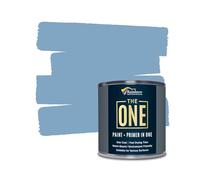 The ONE All-In-One Paint & Primer - Light Blue Matt, 250 ml | Multi-Surface 1 Coat Formula | Easy Indoor & Outdoor Decorating for Home & Garden Walls, Floors, Furniture | Durable, Water-Based, Low VOC