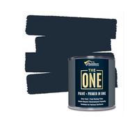 THE ONE All-In-One Paint & Primer - Midnight Matt, 2.5 L | Multi-Surface 1 Coat Formula | Easy Indoor & Outdoor Decorating for Home & Garden Walls, Floors & Furniture | Durable, Water-Based & Low VOC