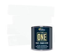 THE ONE All-In-One Paint & Primer - Off White Matt, 1 L | Multi-Surface 1 Coat Formula | Easy Indoor & Outdoor Decorating for Home & Garden Walls, Floors & Furniture | Durable, Water-Based & Low VOC