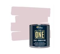 THE ONE All-In-One Paint & Primer - Pink Satin, 250 ml | Multi-Surface 1 Coat Formula | Easy Indoor & Outdoor Decorating for Home & Garden Walls, Floors & Furniture | Durable, Water-Based & Low VOC