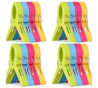 THE ONE Beach Towel Clip For sun loungers,Laundry (PACK OF 12)