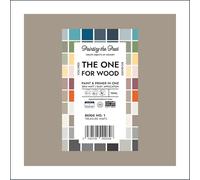 The One for Wood Paint & Primer 10ml (Sample) Beige No. 1 Treasure Maps | Semi Matt Finish, Bio-Based & VOC-Free Formula for Wooden Furniture & Surfaces | Durable & Easy Indoor Home Decorating