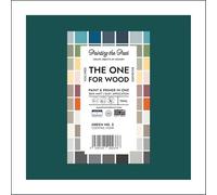 The One for Wood Paint & Primer 10ml (Sample) Green No. 5 Cocktail Hour | Semi Matt Finish, Bio-Based & VOC-Free Formula for Wooden Furniture & Surfaces | Durable & Easy Indoor Home Decorating