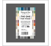 The One for Wood Paint & Primer 10ml (Sample) Grey No. 1 Shadow Puppets | Semi Matt Finish, Bio-Based & VOC-Free Formula for Wooden Furniture & Surfaces | Durable & Easy Indoor Home Decorating