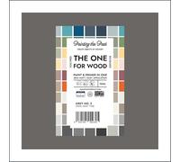 The One for Wood Paint & Primer 10ml (Sample) Grey No. 2 Until Next Time | Semi Matt Finish, Bio-Based & VOC-Free Formula for Wooden Furniture & Surfaces | Durable & Easy Indoor Home Decorating