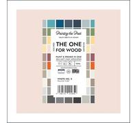 The One for Wood Paint & Primer 10ml (Sample) White No. 5 Pillow Fort | Semi Matt Finish, Bio-Based & VOC-Free Formula for Wooden Furniture & Surfaces | Durable & Easy Indoor Home Decorating