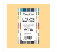 The One for Wood Paint & Primer 10ml (Sample) Yellow No. 2 Reading by Flashlight | Semi Matt Finish, Bio-Based & VOC-Free Formula for Wooden Furniture & Surfaces | Durable Easy Indoor Home Decorating