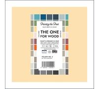 The One for Wood Paint & Primer 10ml (Sample) Yellow No. 3 In the Sunlight | Semi Matt Finish, Bio-Based & VOC-Free Formula for Wooden Furniture & Surfaces | Durable & Easy Indoor Home Decorating