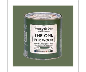 The One for Wood Paint & Primer 1L Green No. 3 Playing Catch | Semi Matt Finish, Bio-Based & VOC-Free Formula for Wooden Furniture & Surfaces | Durable & Easy Indoor Home Decorating