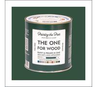 The One for Wood Paint & Primer 1L Green No. 4 Going For A Drive | Semi Matt Finish, Bio-Based & VOC-Free Formula for Wooden Furniture & Surfaces | Durable & Easy Indoor Home Decorating