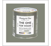 The One for Wood Paint & Primer 1L Green No. 8 Freshly Chopped Herbs | Semi Matt Finish, Bio-Based & VOC-Free Formula for Wooden Furniture & Surfaces | Durable & Easy Indoor Home Decorating