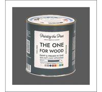 The One for Wood Paint & Primer 1L Grey No. 1 Shadow Puppets | Semi Matt Finish, Bio-Based & VOC-Free Formula for Wooden Furniture & Surfaces | Durable & Easy Indoor Home Decorating