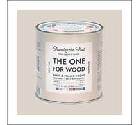 The One for Wood Paint & Primer 1L Grey No. 10 Soft Bedsheets | Semi Matt Finish, Bio-Based & VOC-Free Formula for Wooden Furniture & Surfaces | Durable & Easy Indoor Home Decorating