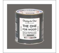 The One for Wood Paint & Primer 1L Grey No. 2 Until Next Time | Semi Matt Finish, Bio-Based & VOC-Free Formula for Wooden Furniture & Surfaces | Durable & Easy Indoor Home Decorating