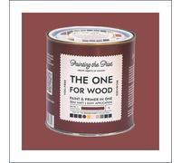 The One for Wood Paint & Primer 1L Red No. 2 Dining Room | Semi Matt Finish, Bio-Based & VOC-Free Formula for Wooden Furniture & Surfaces | Durable & Easy Indoor Home Decorating