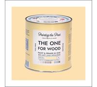 The One for Wood Paint & Primer 1L Yellow No. 3 In the Sunlight | Semi Matt Finish, Bio-Based & VOC-Free Formula for Wooden Furniture & Surfaces | Durable & Easy Indoor Home Decorating