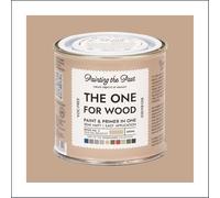 The One for Wood Paint & Primer 250ml Beige No. 3 Pancake Breakfast | Semi Matt Finish, Bio-Based & VOC-Free Formula for Wooden Furniture & Surfaces | Durable & Easy Indoor Home Decorating