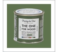 The One for Wood Paint & Primer 250ml Green No. 3 Playing Catch | Semi Matt Finish, Bio-Based & VOC-Free Formula for Wooden Furniture & Surfaces | Durable & Easy Indoor Home Decorating