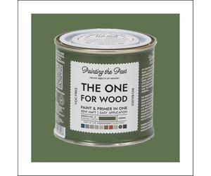 The One for Wood Paint & Primer 250ml Green No. 3 Playing Catch | Semi Matt Finish, Bio-Based & VOC-Free Formula for Wooden Furniture & Surfaces | Durable & Easy Indoor Home Decorating