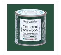 The One for Wood Paint & Primer 250ml Green No. 4 Going For A Drive | Semi Matt Finish, Bio-Based & VOC-Free Formula for Wooden Furniture & Surfaces | Durable & Easy Indoor Home Decorating