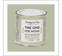 The One for Wood Paint & Primer 250ml Green No. 6 Wandering | Semi Matt Finish, Bio-Based & VOC-Free Formula for Wooden Furniture & Surfaces | Durable & Easy Indoor Home Decorating
