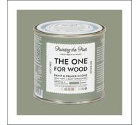 The One for Wood Paint & Primer 250ml Green No. 9 Countryside Dusk | Semi Matt Finish, Bio-Based & VOC-Free Formula for Wooden Furniture & Surfaces | Durable & Easy Indoor Home Decorating