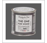 The One for Wood Paint & Primer 250ml Grey No. 1 Shadow Puppets | Semi Matt Finish, Bio-Based & VOC-Free Formula for Wooden Furniture & Surfaces | Durable & Easy Indoor Home Decorating