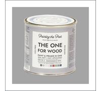 The One for Wood Paint & Primer 250ml Grey No. 4 Anticipation | Semi Matt Finish, Bio-Based & VOC-Free Formula for Wooden Furniture & Surfaces | Durable & Easy Indoor Home Decorating