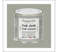 The One for Wood Paint & Primer 250ml Grey No. 7 Fresh Laundry | Semi Matt Finish, Bio-Based & VOC-Free Formula for Wooden Furniture & Surfaces | Durable & Easy Indoor Home Decorating