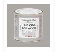 The One for Wood Paint & Primer 250ml Grey No. 8 Hide & Seek | Semi Matt Finish, Bio-Based & VOC-Free Formula for Wooden Furniture & Surfaces | Durable & Easy Indoor Home Decorating