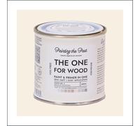 The One for Wood Paint & Primer 250ml White No. 3 Stacks of Old Books | Semi Matt Finish, Bio-Based & VOC-Free Formula for Wooden Furniture & Surfaces | Durable & Easy Indoor Home Decorating