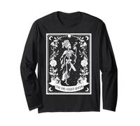 The One Legged Queen Leg Amputee Amputation Tarot Card Long Sleeve T-Shirt