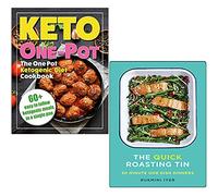 The One Pot Ketogenic Diet Cookbook By Iota & Quick Roasting Tin By Rukmini Iyer 2 Books Collection Set