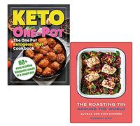 The One Pot Ketogenic Diet Cookbook By Iota & Roasting Tin Around the World By Rukmini Iyer 2 Books Collection Set