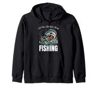 The One That Got Away Fishing Zip Hoodie